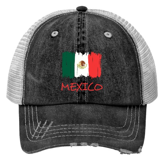 Mexican Flag Trucker Hats