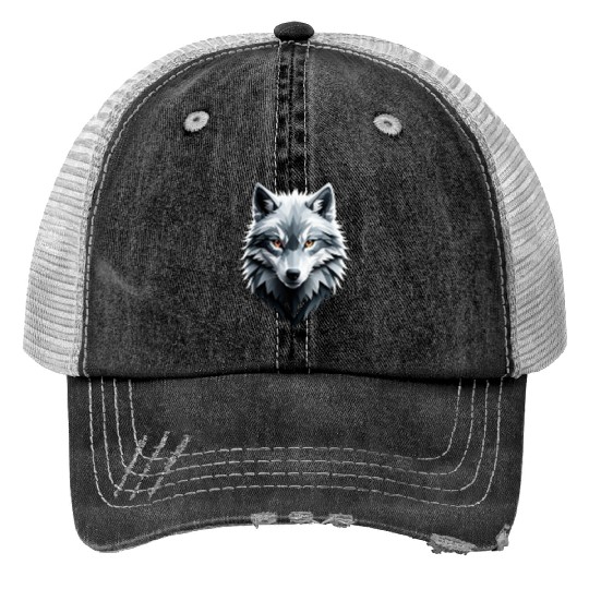 Wolf Trucker Hats