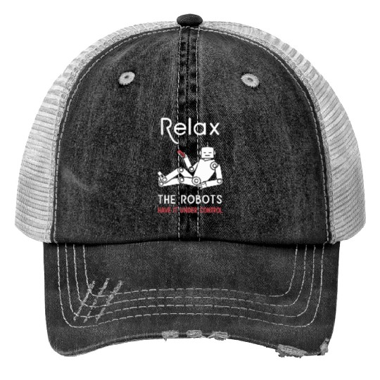Robotics AI Automation Machine Learning Trucker Hats