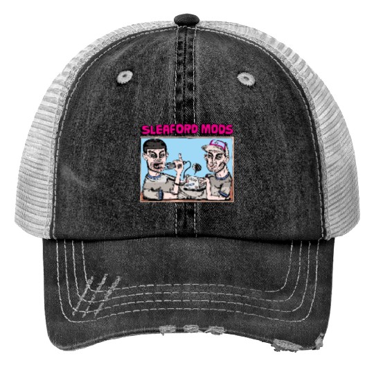 Sleaford Mods Punk Rock Design Trucker Hats