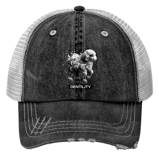 Gentle Lamb: Embrace Gentility Trucker Hats