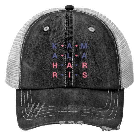 Kamala Harris Love Trucker Hats