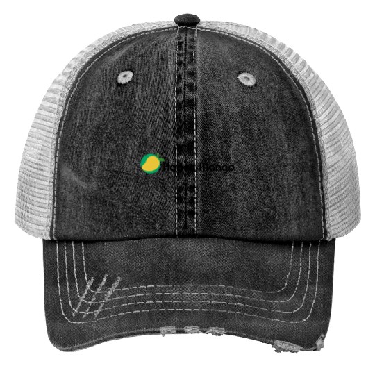 Green Mango Logo Design Trucker Hats
