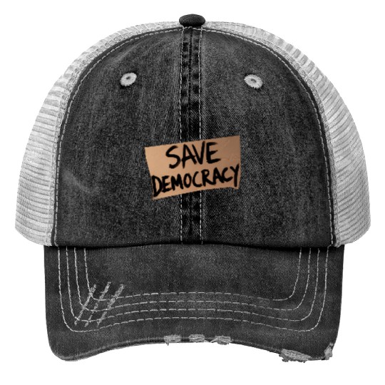 Save Democracy Trucker Hats