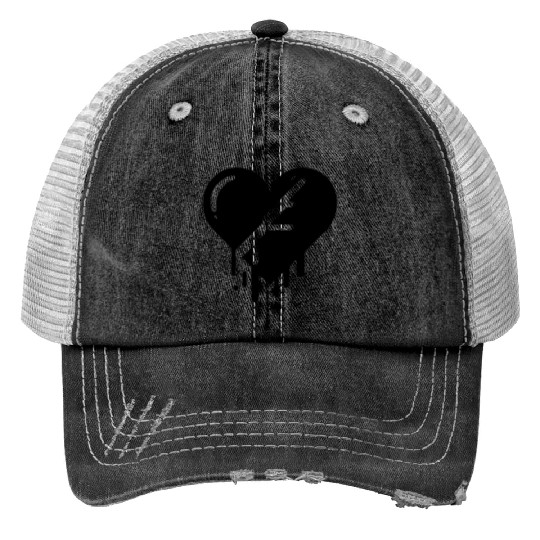 Heart broken hearts vector path15 Trucker Hats