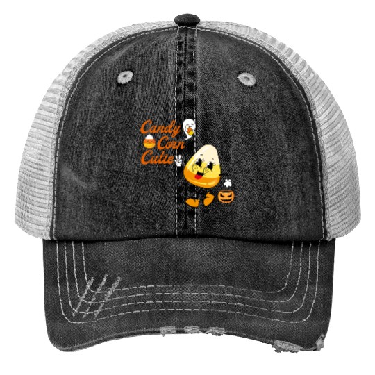 Candy Corn Cutie Trucker Hats