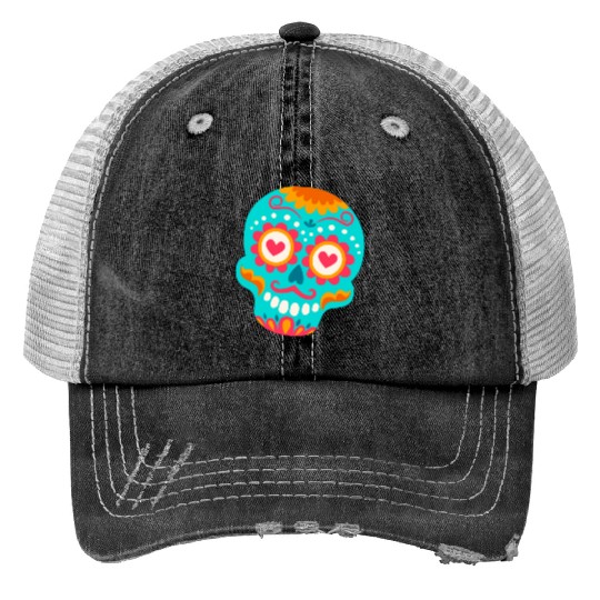 Skull Trucker Hats