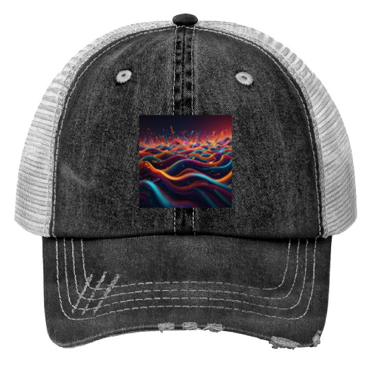 Leonardo Lightning XL Trucker Hats