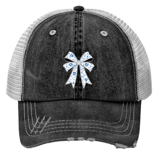 Christmas Coquette Bow, Merry Christmas Trucker Hats