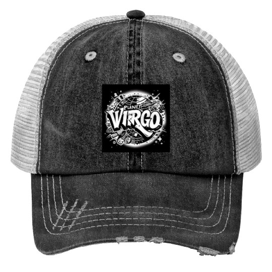 Cosmic Street: Virgo Trucker Hats