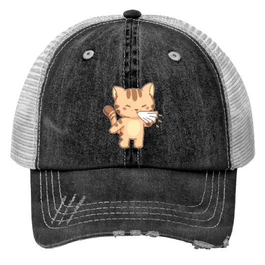 Cat Flu Trucker Hats