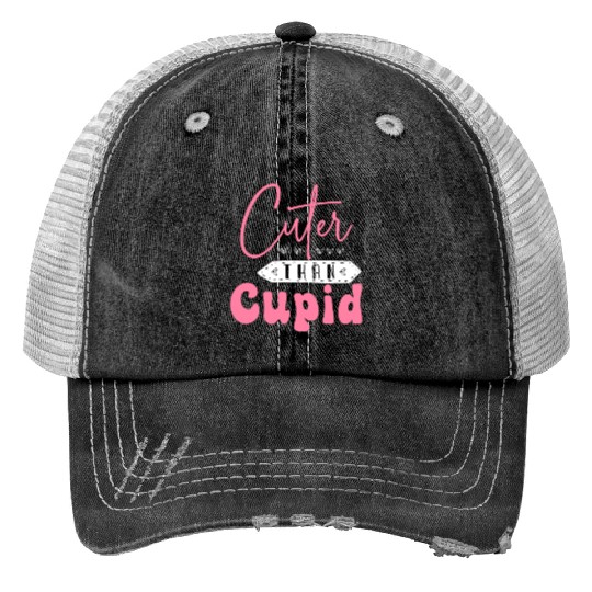 Valentines Retro, Valentine Day Trucker Hats