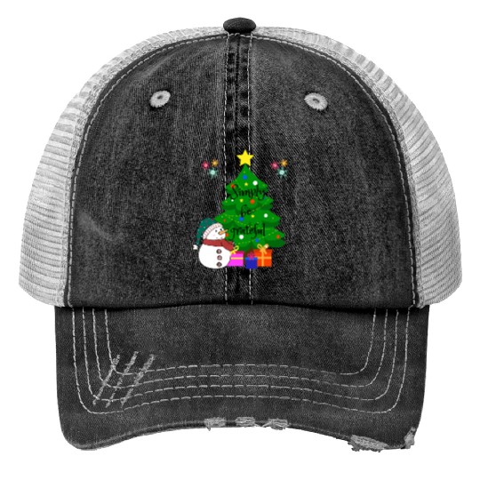 Simply be grateful Trucker Hats