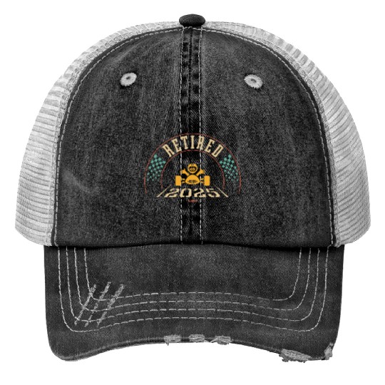 Retired 2025 (Retiree / Retirement Entry / 4C) Trucker Hats