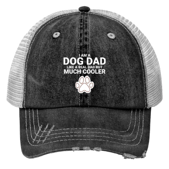 I ama dog dad Trucker Hats