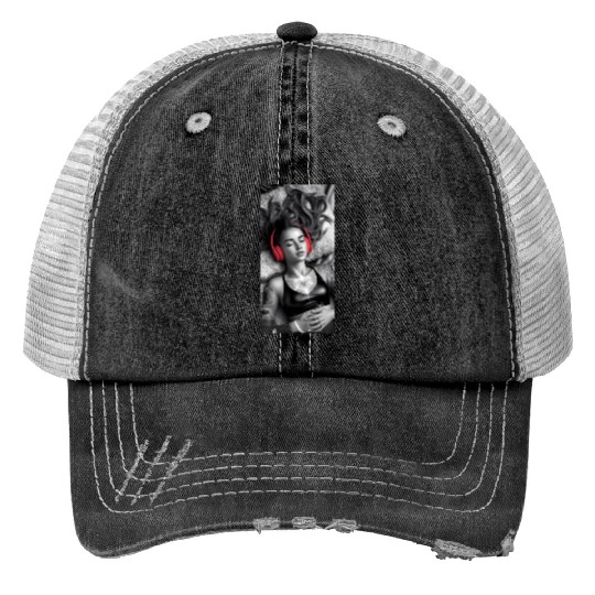 Aural Nirvana Trucker Hats