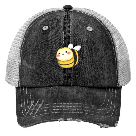 Bee Happy Trucker Hats