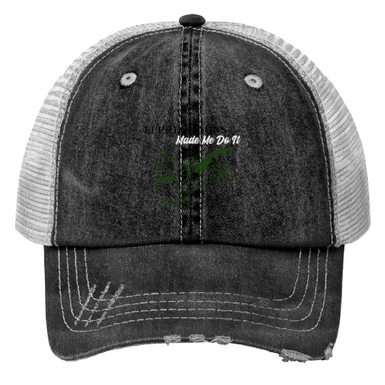Leprechauns Made Me do It Trucker Hats