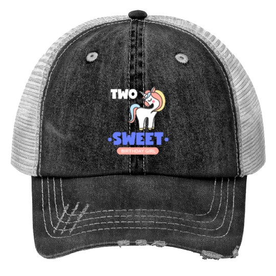Two Sweet Trucker Hats