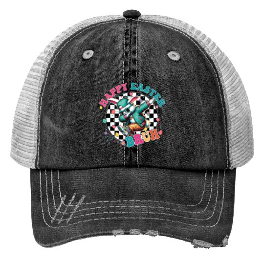 Hip-Hop Easter Bunny Vibes Trucker Hats