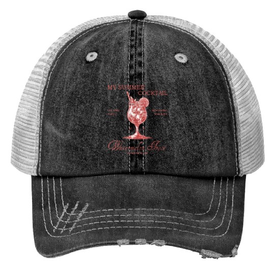 Watermelon Frosé Summer Drink Trucker Hats