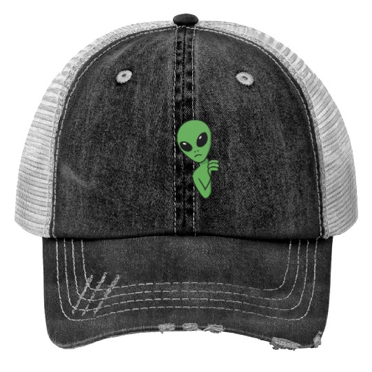 I Saw That Alien Meme Trucker Hats