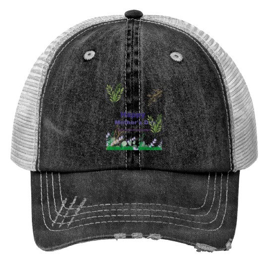 A Mother's Love - Mother's Day Greeting Trucker Hats