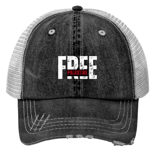 Free Palestine – Solidarity Statement Trucker Hats