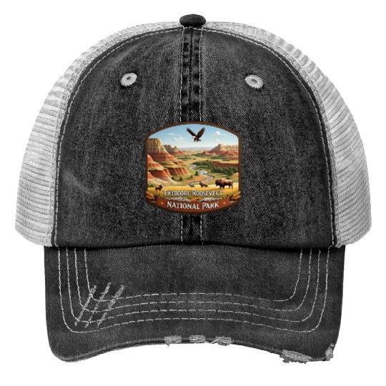 Theodore Roosevelt National Park North Dakota USA Trucker Hats