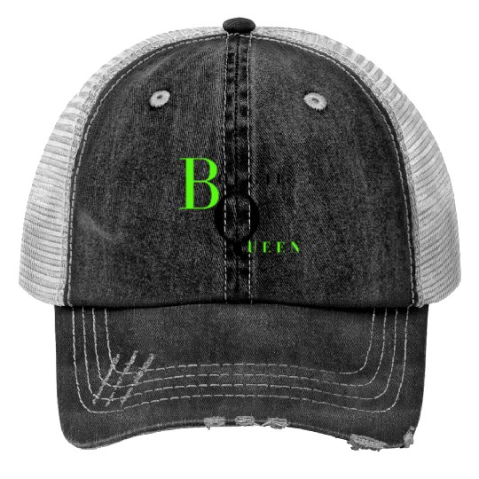 Bougie Queen Lime&Black Trucker Hats
