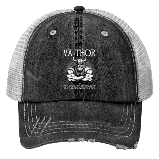 Viking Warrior Man Odin Thor Norman Walhalla Trucker Hats