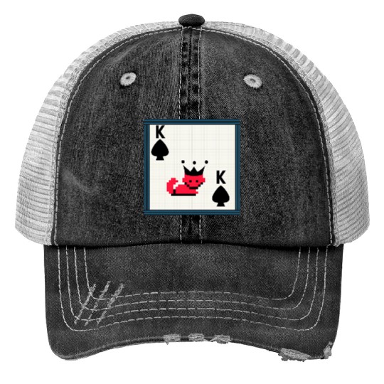The Royal Cat Trucker Hats
