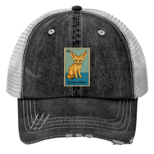 EL ZORRO FÉNEC - THE FENNEC FOX - LA LOTERÍA Trucker Hats