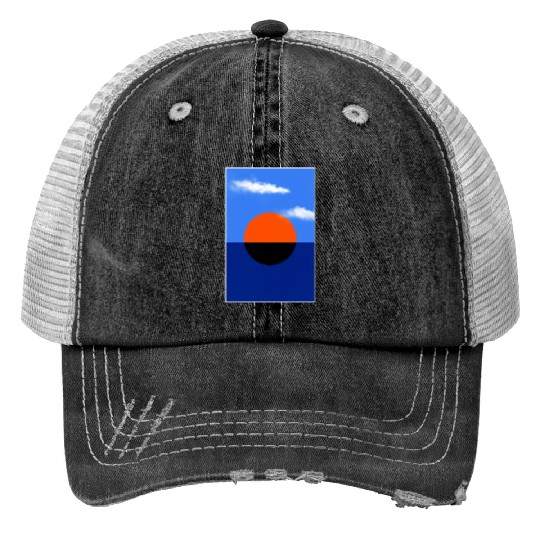 Bauhaus Summer Horizon Trucker Hats