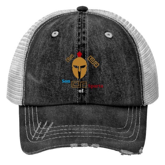 Son Of Sparta Trucker Hats
