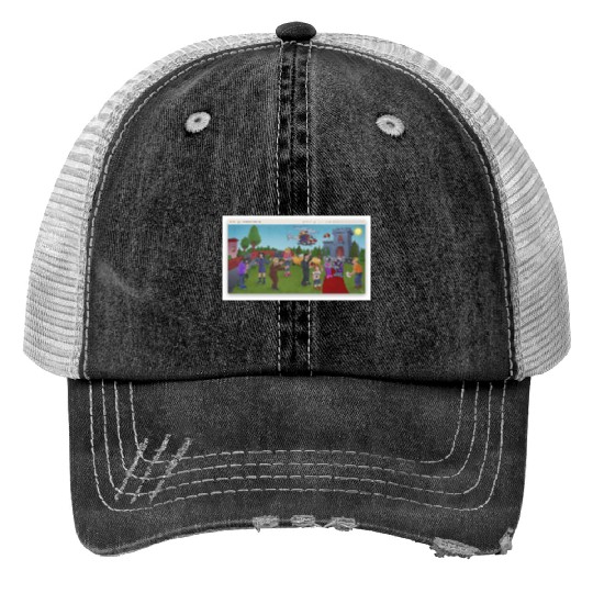 Koala Kimono Trucker Hats