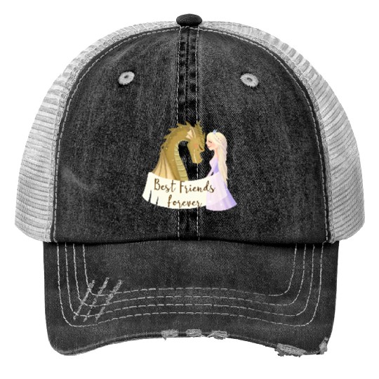 Twilight & Sparkles - Unlikely Besties Trucker Hats