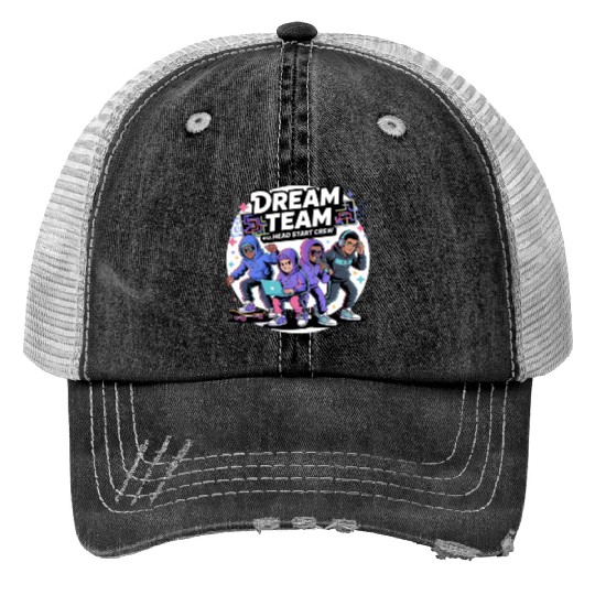 Dream Team Vibes: Head Start Crew Edition Trucker Hats