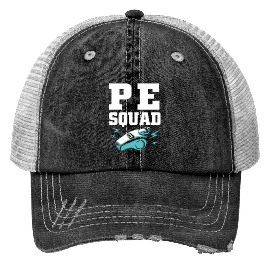 Physical Education Teacher PE Coach Trucker Hats