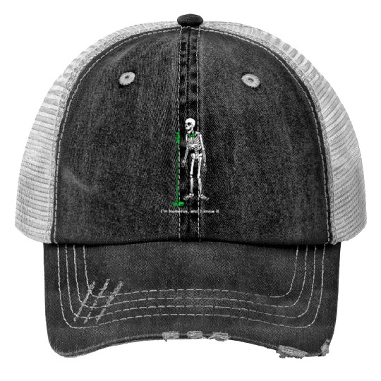 Humerous skeleton Trucker Hats