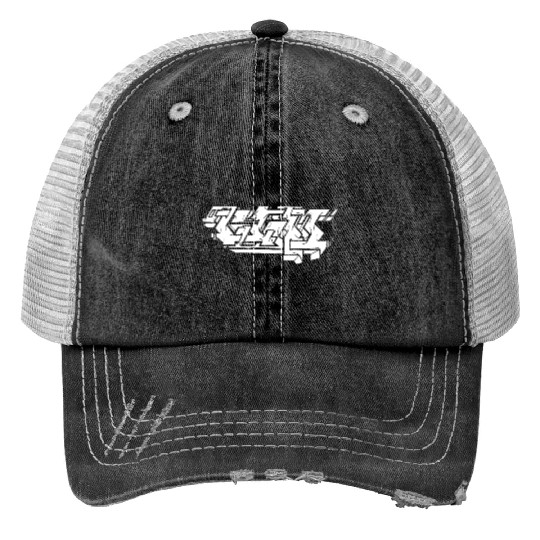 Graffiti Piece - White Trucker Hats