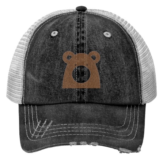 Cute Bear - by MEOW Trucker Hats
