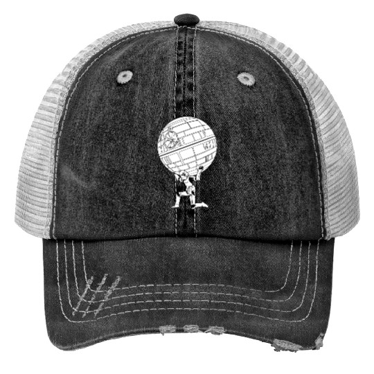 Funny Star Wars Stormtrooper art Trucker Hats