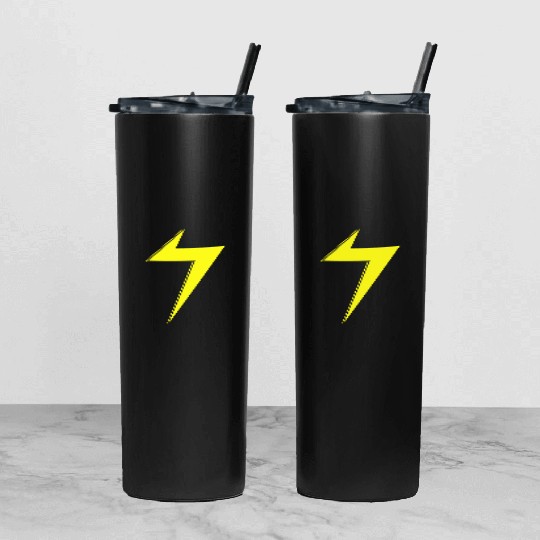 Ms Marvel Bolt Tumbler With Lid And Straw