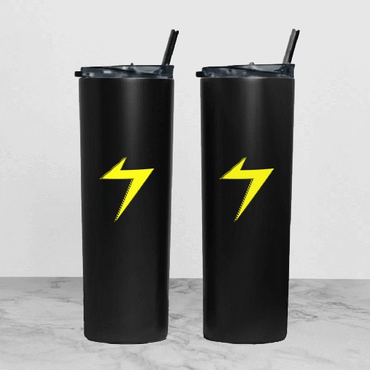 Ms Marvel Bolt Tumbler With Lid And Straw