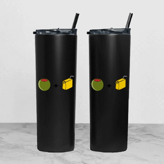 Olive Juice I Love You Tumbler With Lid And Straw