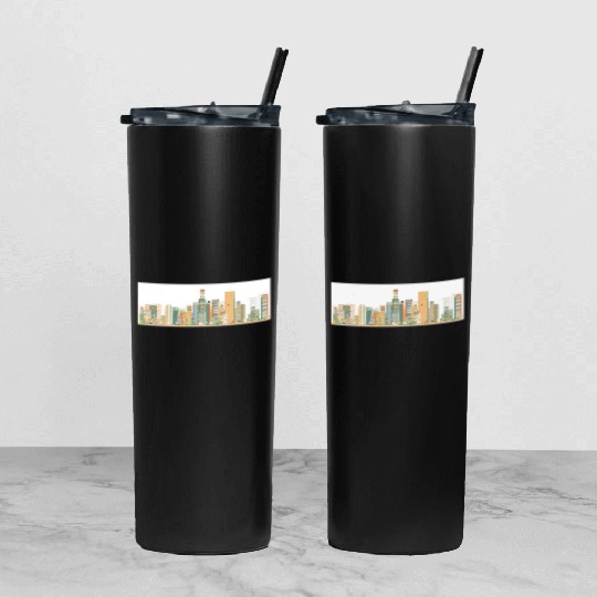 Hong kong Tumbler With Lid And Straw