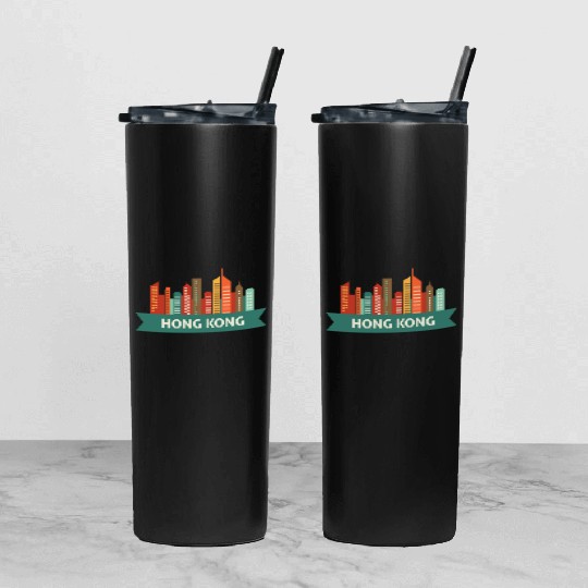 hongkong Tumbler With Lid And Straw