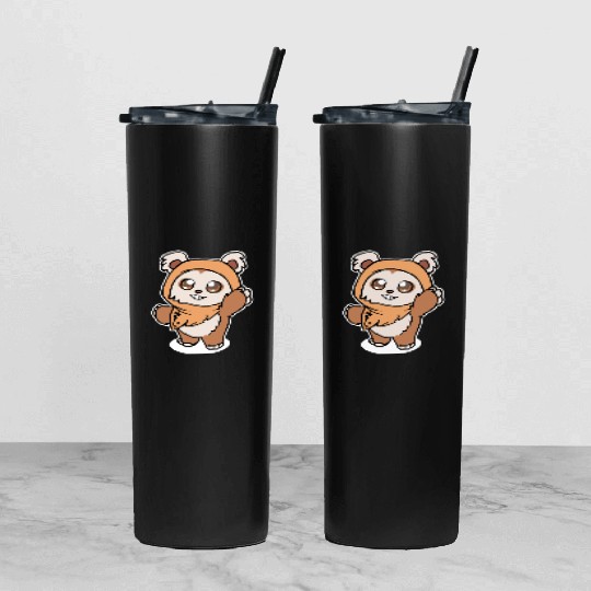 Baby Ewok Tumbler With Lid And Straw