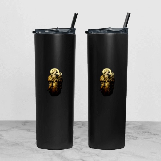 Our Virgin Mother (and Son) Tumbler With Lid And Straw